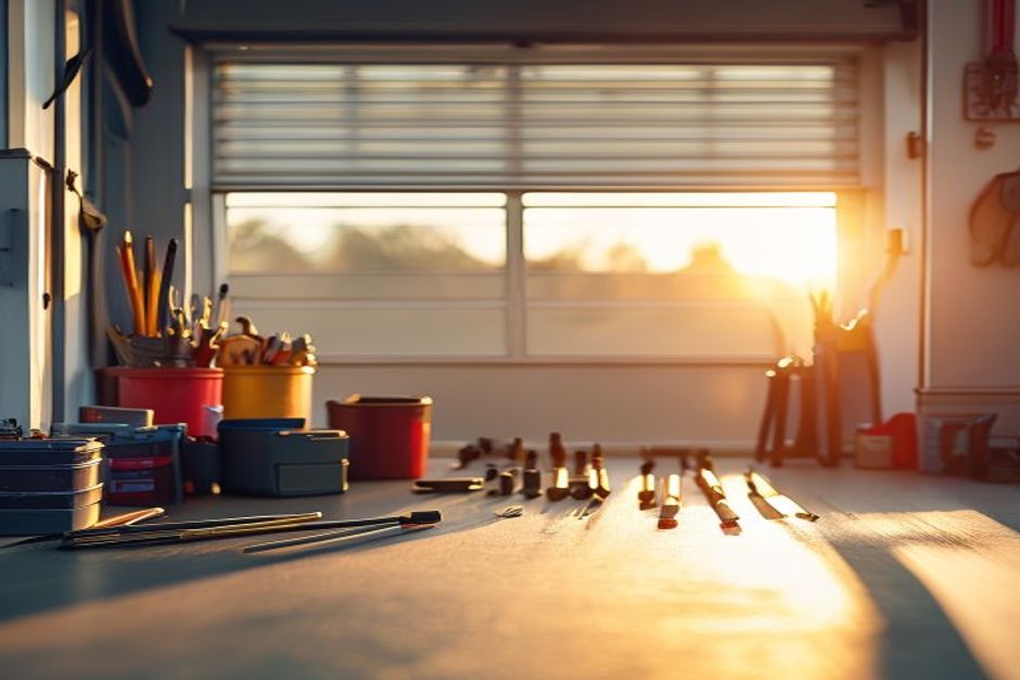 Green Light Garage Door's Repairs Inc — professional Garage Door Repair in Trumbull, branded work van and team — Garage Door Repair near me